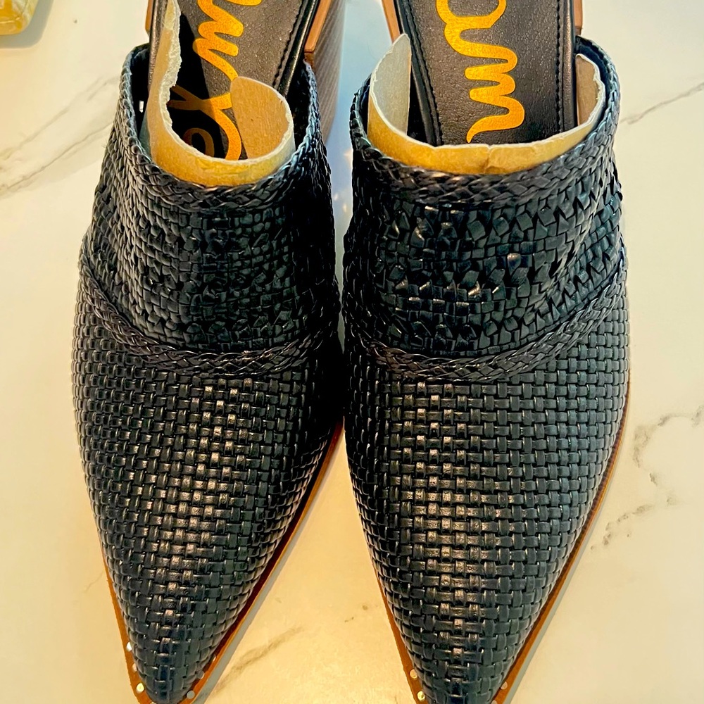 Sam Edelman Leather Boot Cut Shoes! Size 9 1/2